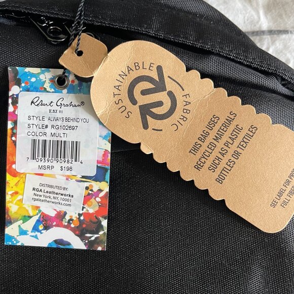 Robert Graham Backpack NWT - Picture 4 of 6